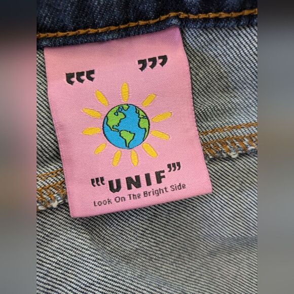 Unif bell bottom blue jeans - Picture 7 of 8